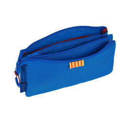 Triple Carry-all F.C. Barcelona M744 22 x 12 x 3 cm Maroon Navy Blue