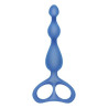 Anal Beads S Pleasures Shorty Blue Silicone