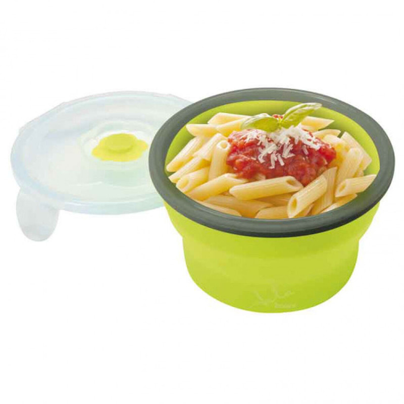 Lunch box JATA 903 Green Silicone 540 ml