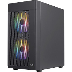 ATX Semi-tower Box Aerocool HEXFORMBKV2 Black