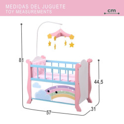 Cradle for dolls Teamson BBQ 57 x 81 x 31 cm