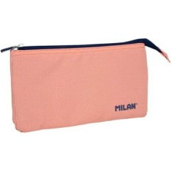 Holdall Milan 1918 Salmon 5 compartments Pink 22 x 12 x 4 cm