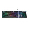 Keyboard Ibox AURORA K-4 Black Black/Silver QWERTY