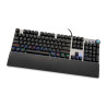 Keyboard Ibox AURORA K-4 Black Black/Silver QWERTY