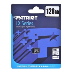 Micro SD Card Patriot Memory PSF128GMDC10 Black 128 GB