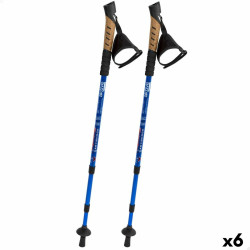 Set of 2 trekking poles Aktive 5 x 135 x 5 cm (6 Units)