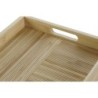 Tray DKD Home Decor Natural Bamboo 43 x 27 x 4,5 cm