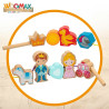 Construction set Woomax 32 Pieces (6 Units)