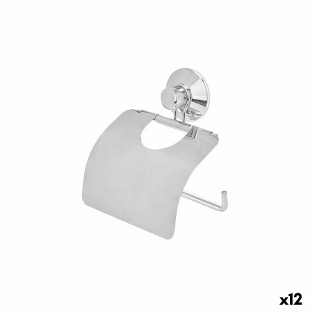 Toilet Roll Holder Steel ABS 13,5 x 17 x 3 cm (12 Units)