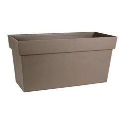 Planter EDA Muret Rectangular 79 x 35 x 39 cm Taupe