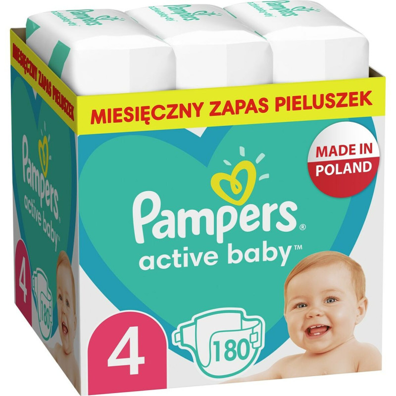 Disposable nappies Pampers Active Baby 4