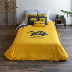 Nordic cover Harry Potter Hufflepuff Values Yellow 240 x 220 cm King size