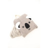 Blanket Crochetts Blanket Grey Koala 85 x 145 x 2 cm