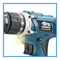 Driver Drill Ferrestock 80 W 4.0 Ah