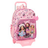 School Rucksack with Wheels Na!Na!Na! Surprise Fabulous Pink 33 x 42 x 14 cm