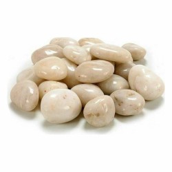 Decorative Stones Large White 3 Kg (4 Units)