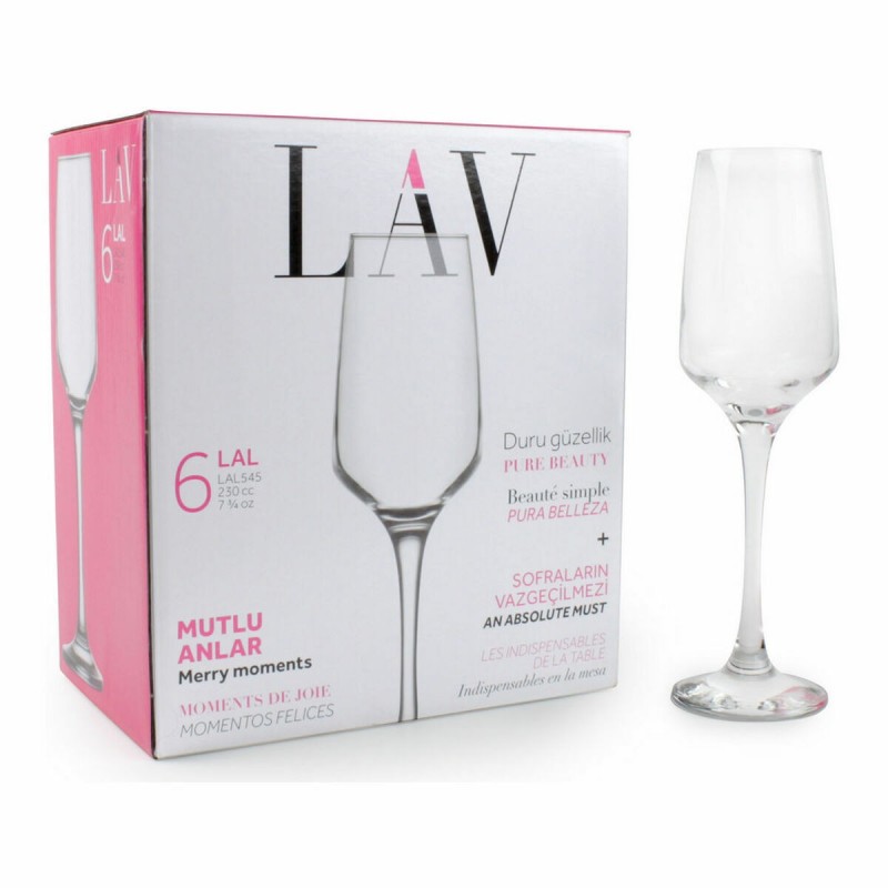 Set of cups LAV Lal (6 Units) (6 pcs)