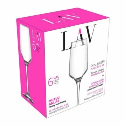 Set of cups LAV Lal (6 Units) (6 pcs)