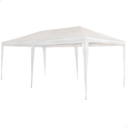 Gazebo Aktive 300 x 255 x 600 cm Metal White Plastic