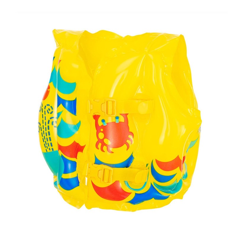 Inflatable Swim Vest Bestway Crab 3-6 years 41 x 30 cm Yellow