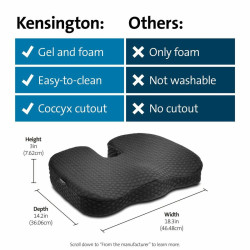 Chair cushion Kensington K55807WW Viscoelastic foam