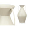 Vase Light brown Steel 22 x 43 x 22 cm (4 Units)