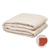 Bedspread (quilt) Beige Dark Red 180 x 260 cm