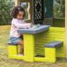 Picnic table Smoby 81 x 54 x 49 cm Children's play house Green