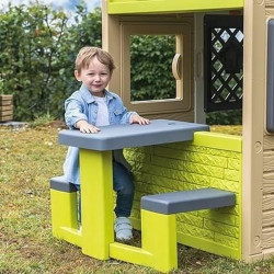 Picnic table Smoby 81 x 54 x 49 cm Children's play house Green