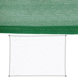 Shade Sails Awning Green Polyethylene 90 x 180 x 0,5 cm