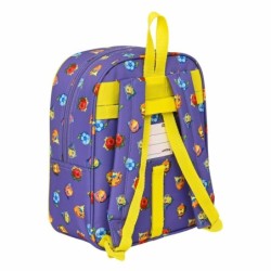 School Bag SuperThings Guardians of Kazoom Purple Yellow (22 x 27 x 10 cm)