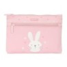 School Case Safta Bunny Rabbit Pink 23 x 16 x 3 cm