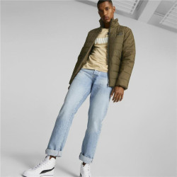 Men's Sports Jacket Puma  Essentials+ Padded Olive