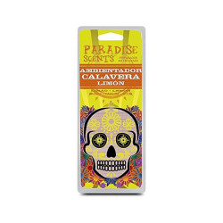 Car Air Freshener Paradise Scents Lemon Skull