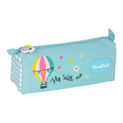 School Case BlackFit8 Fly With Me White Sky blue (21 x 8 x 7 cm)