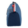 School Case BlackFit8 Stamp Blue (21 x 8 x 7 cm)