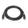 Data / Charger Cable with USB Aisens A107-0058 3 m Black