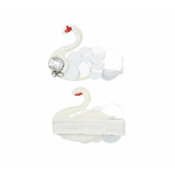 Hair Clips Inca 2 Units Swan