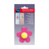 Doorstop Inofix Flower Doors Adhesive Pink PVC