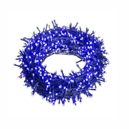 Wreath of LED Lights 5 m Blue White 3,6 W Christmas