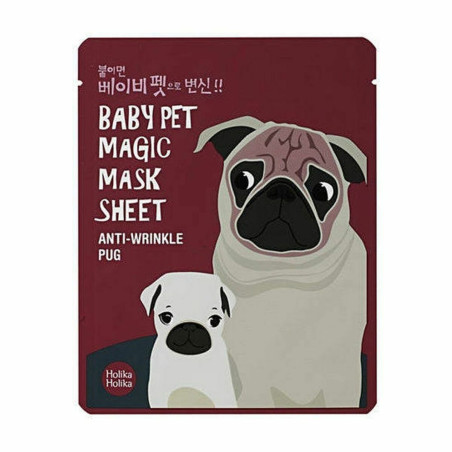 Facial Mask Holika Holika Baby Pet Pug Anti-Wrinkle (22 ml)