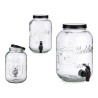 Transparent Glass Jug Tap 3800 ml