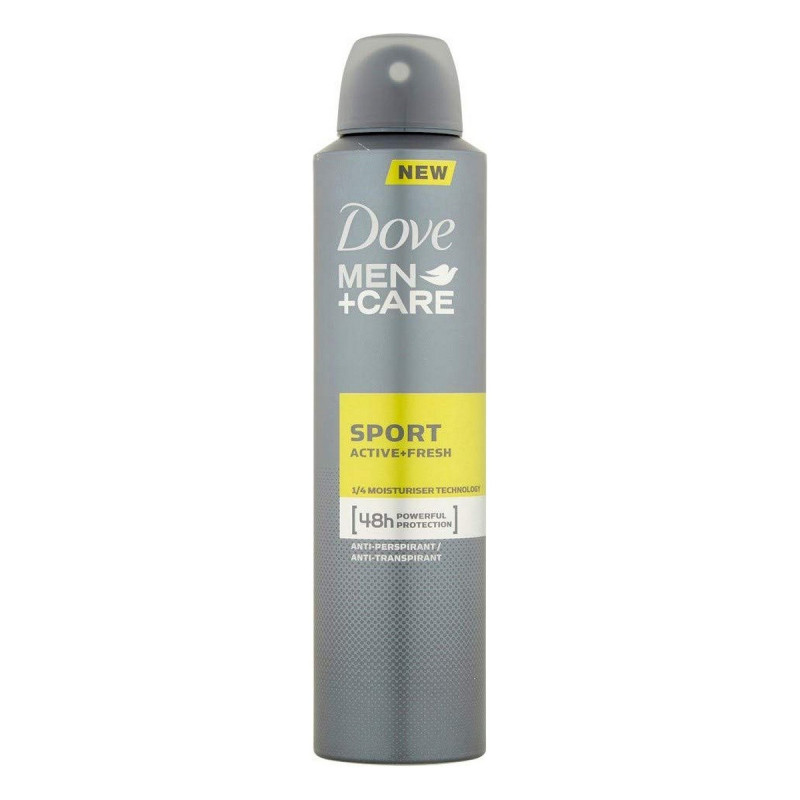 Spray Deodorant Dove Men Sport Active Fresh 250 ml