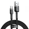 USB A to USB C Cable Baseus CATKLF-CG1 Grey 2 m