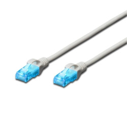 UTP Category 6 Rigid Network Cable Ewent White Grey 10 m