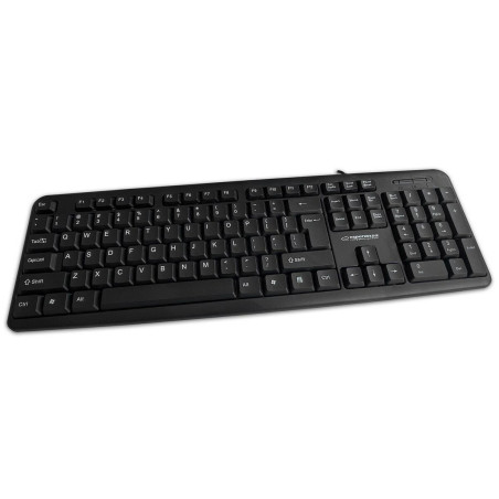 Keyboard Esperanza EK139 Black Monochrome Polish QWERTY