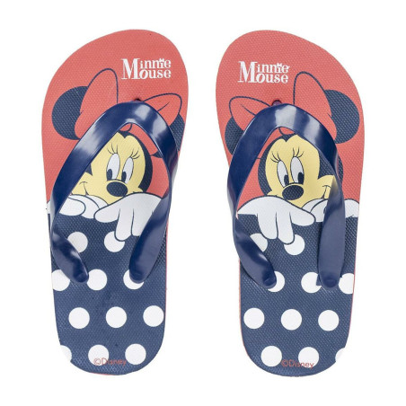 Flip Flops for Children Minnie Mouse Red