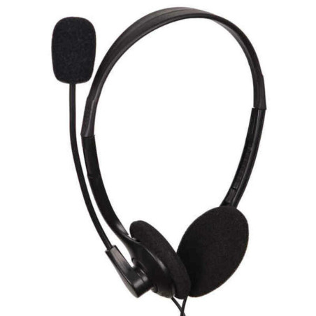 Headphones with Microphone GEMBIRD Control Vol Black