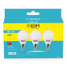 Pack of 3 LED bulbs EDM G 5 W E14 400 lm Ø 4,5 x 8 cm (6400 K)