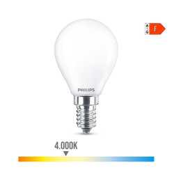 LED lamp Philips F 40 W 4,3 W E14 470 lm 4,5 x 8,2 cm (4000 K)